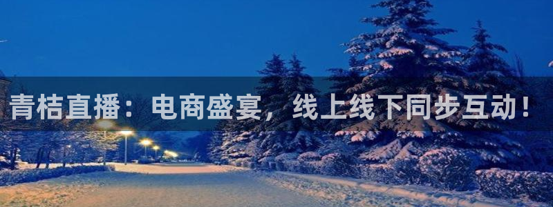劲爆体育直播吧：青桔直播：电商盛宴，线上线下同步互动！